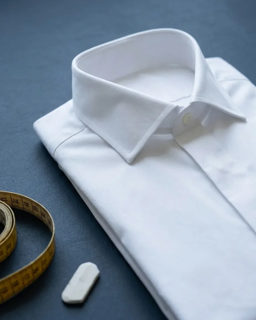 Everyday Broadcloth Shirt, White, close up