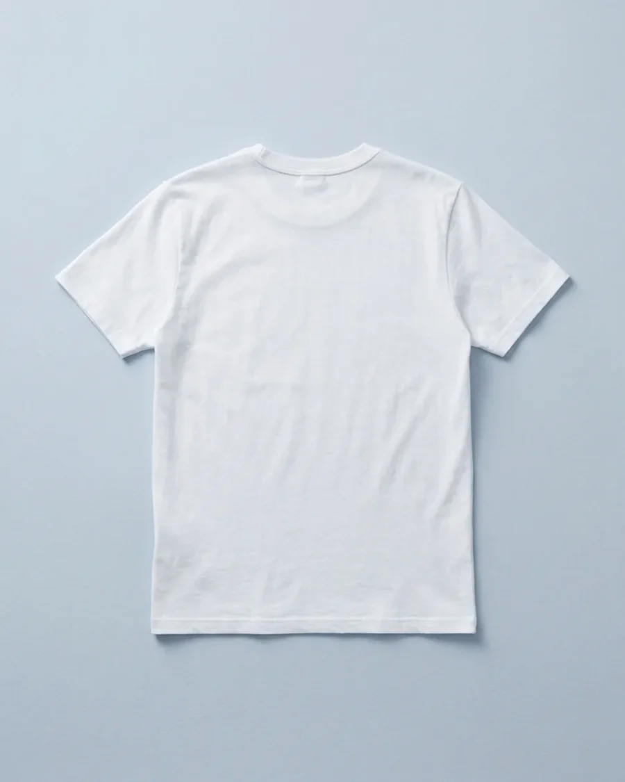 Crew Neck Undershirt, 2-pack, back view