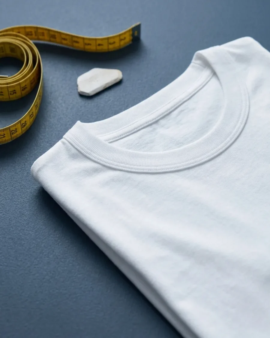 Crew Neck Undershirt, 2-pack, close up